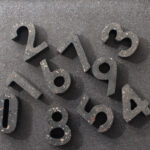 Numbers (Terrazzo) 2