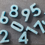 Numbers (Terrazzo) 5