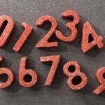 Numbers (Terrazzo) 4