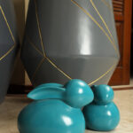 Peter Rabbit (Fiberglass) Teal 4