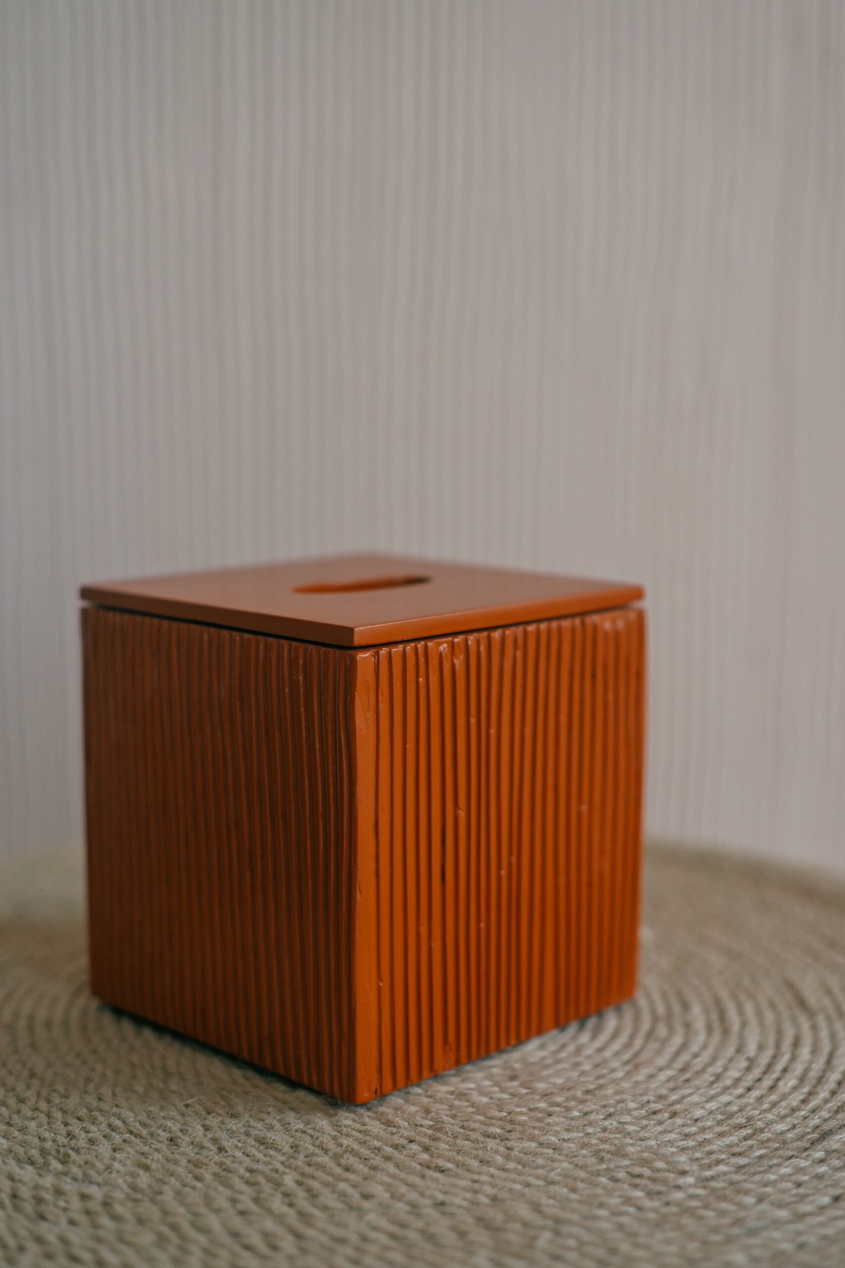Puff in Apricot (Square)